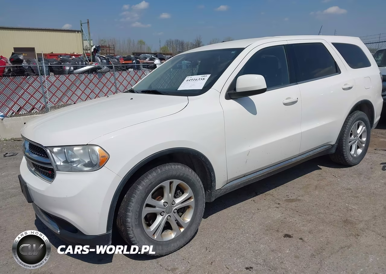 2012 Dodge Durango Sxt VIN:1C4RDJAG5CC291837 - 2