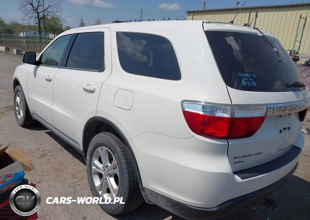 2012 Dodge Durango Sxt VIN:1C4RDJAG5CC291837 - 3