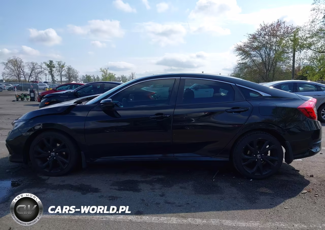 2019 Honda Civic Sport VIN:2HGFC2F85KH589654 - 14