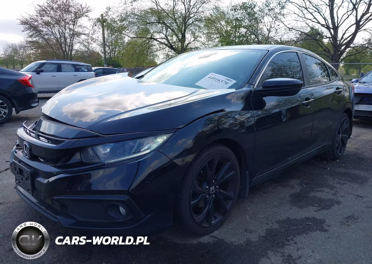 2019 Honda Civic Sport VIN:2HGFC2F85KH589654 - 2