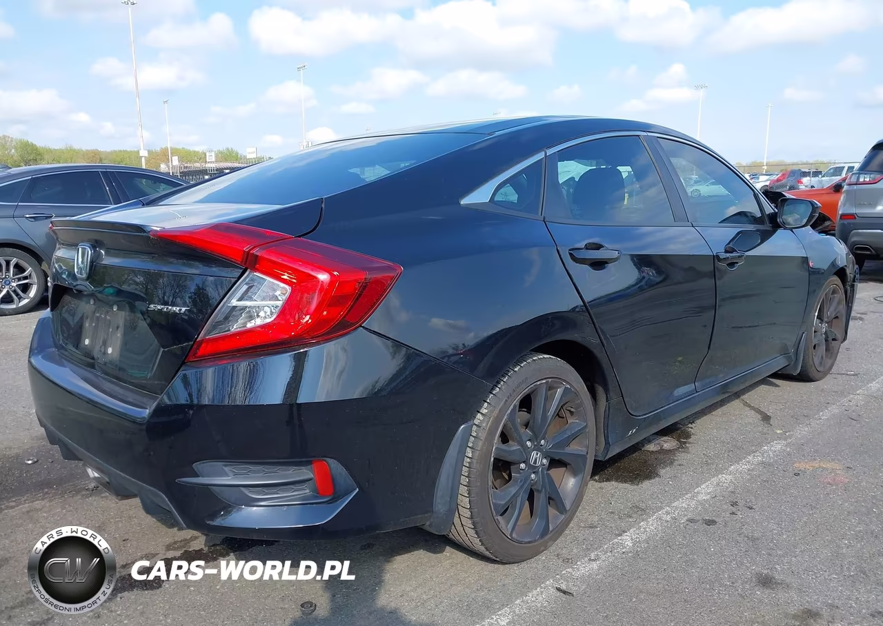 2019 Honda Civic Sport VIN:2HGFC2F85KH589654 - 4