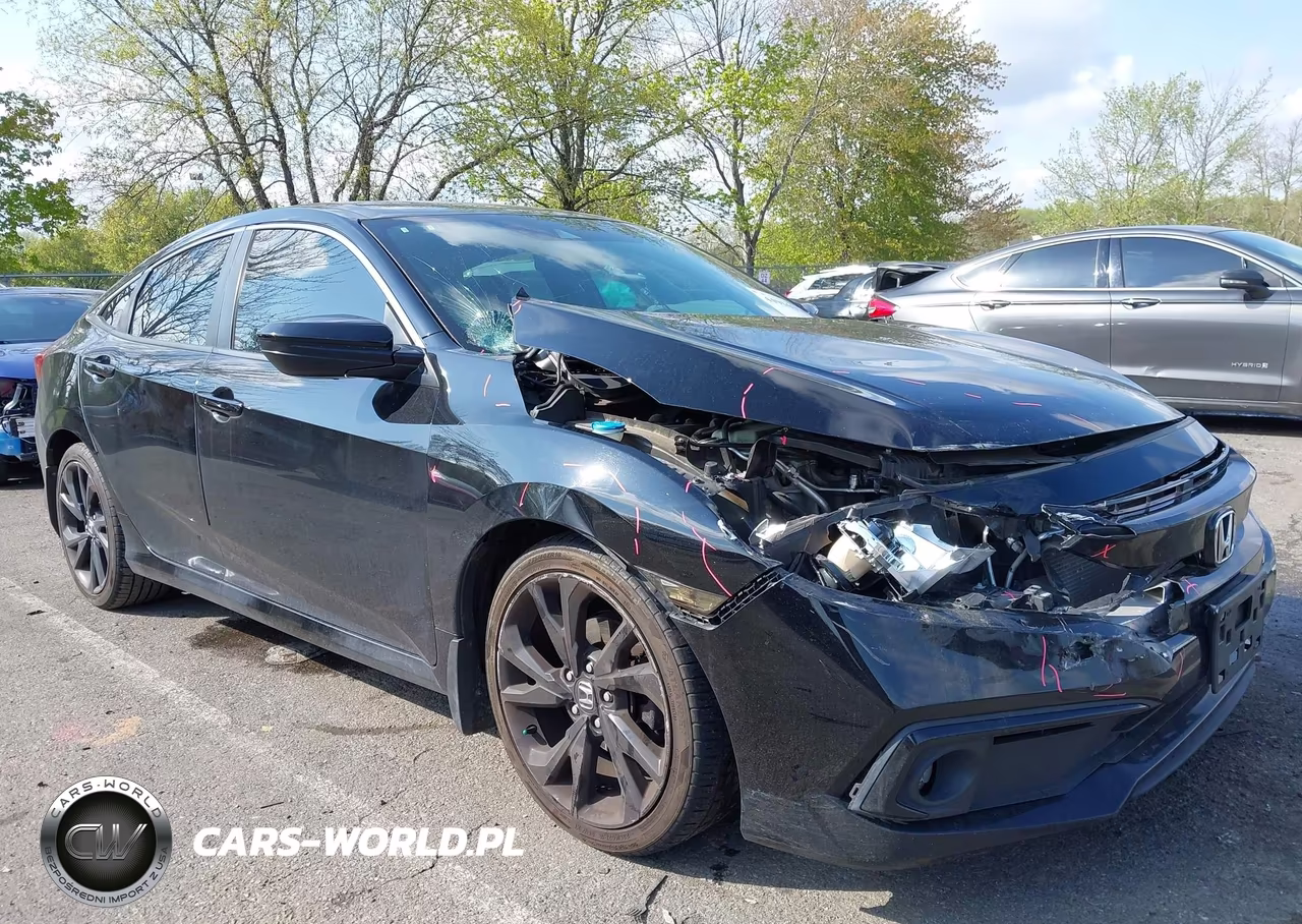 2019 Honda Civic Sport VIN:2HGFC2F85KH589654 - 6