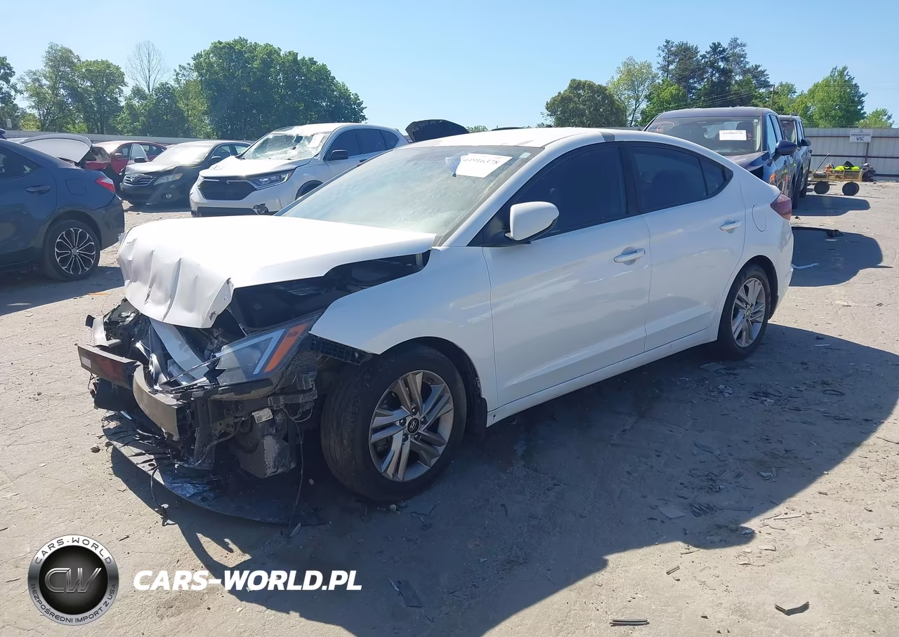 2019 Hyundai Elantra Sel VIN:5NPD84LF7KH492999 - 2