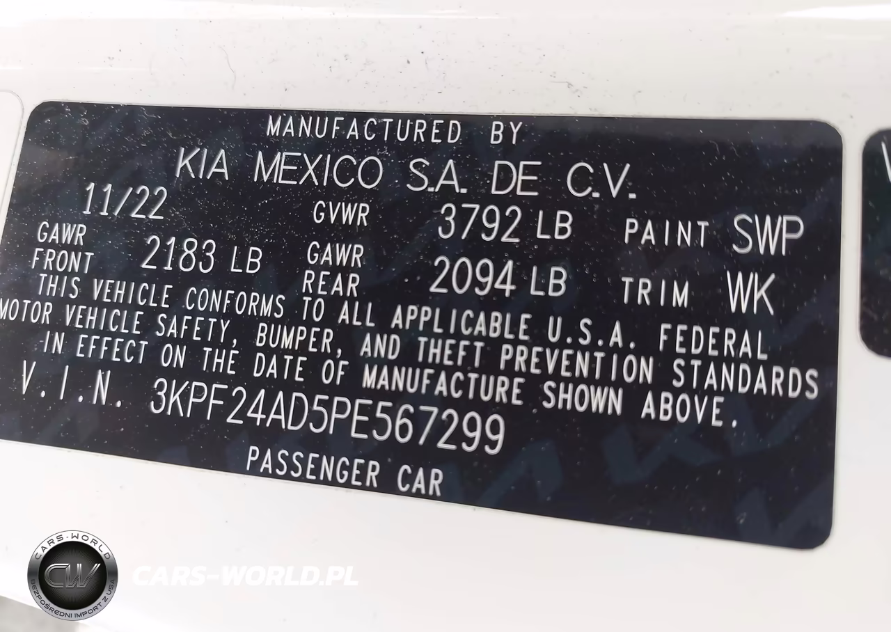 2023 Kia Forte Lxs VIN:3KPF24AD5PE567299 - 9