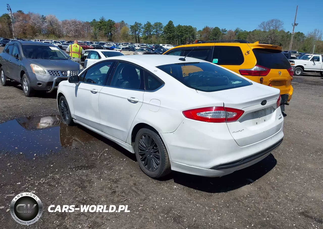 2013 Ford Fusion Hybrid Se VIN:3FA6P0LU6DR328782 - 3