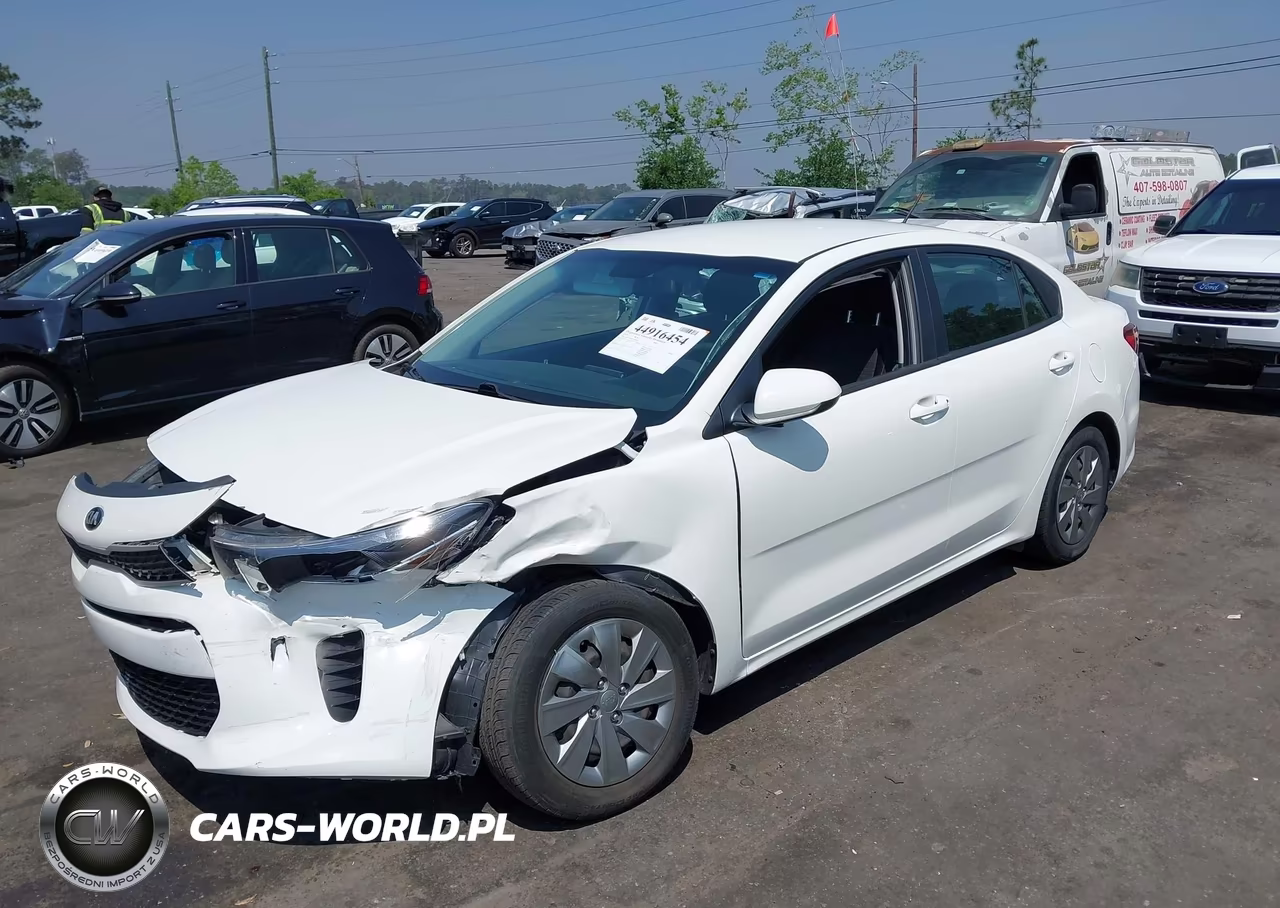 2020 Kia Rio Lx VIN:3KPA24AD0LE358167 - 2