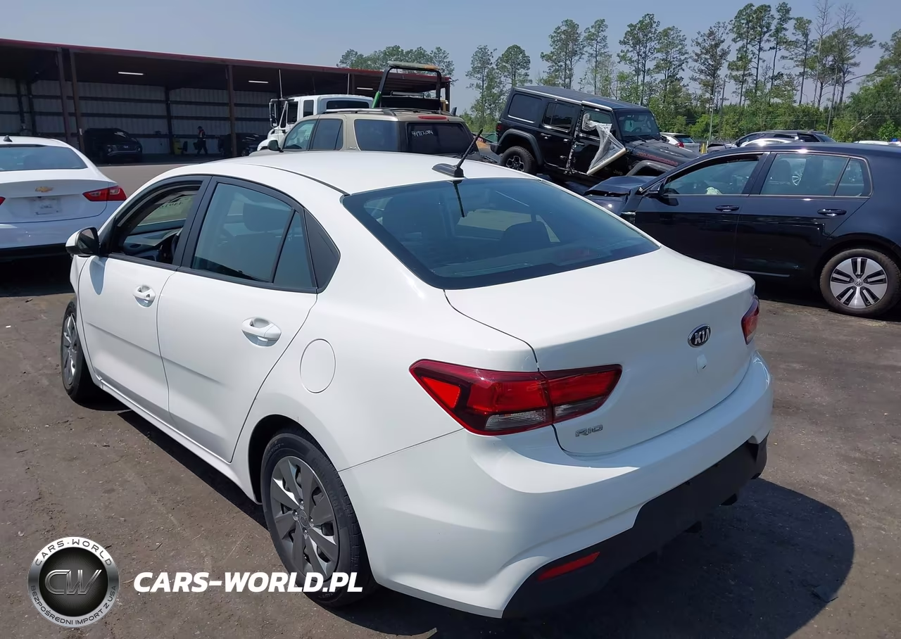 2020 Kia Rio Lx VIN:3KPA24AD0LE358167 - 3