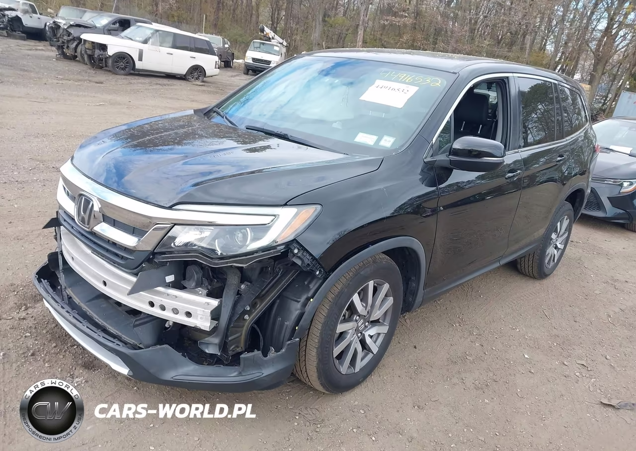 2020 Honda Pilot Ex-L VIN:5FNYF6H5XLB036076 - 2