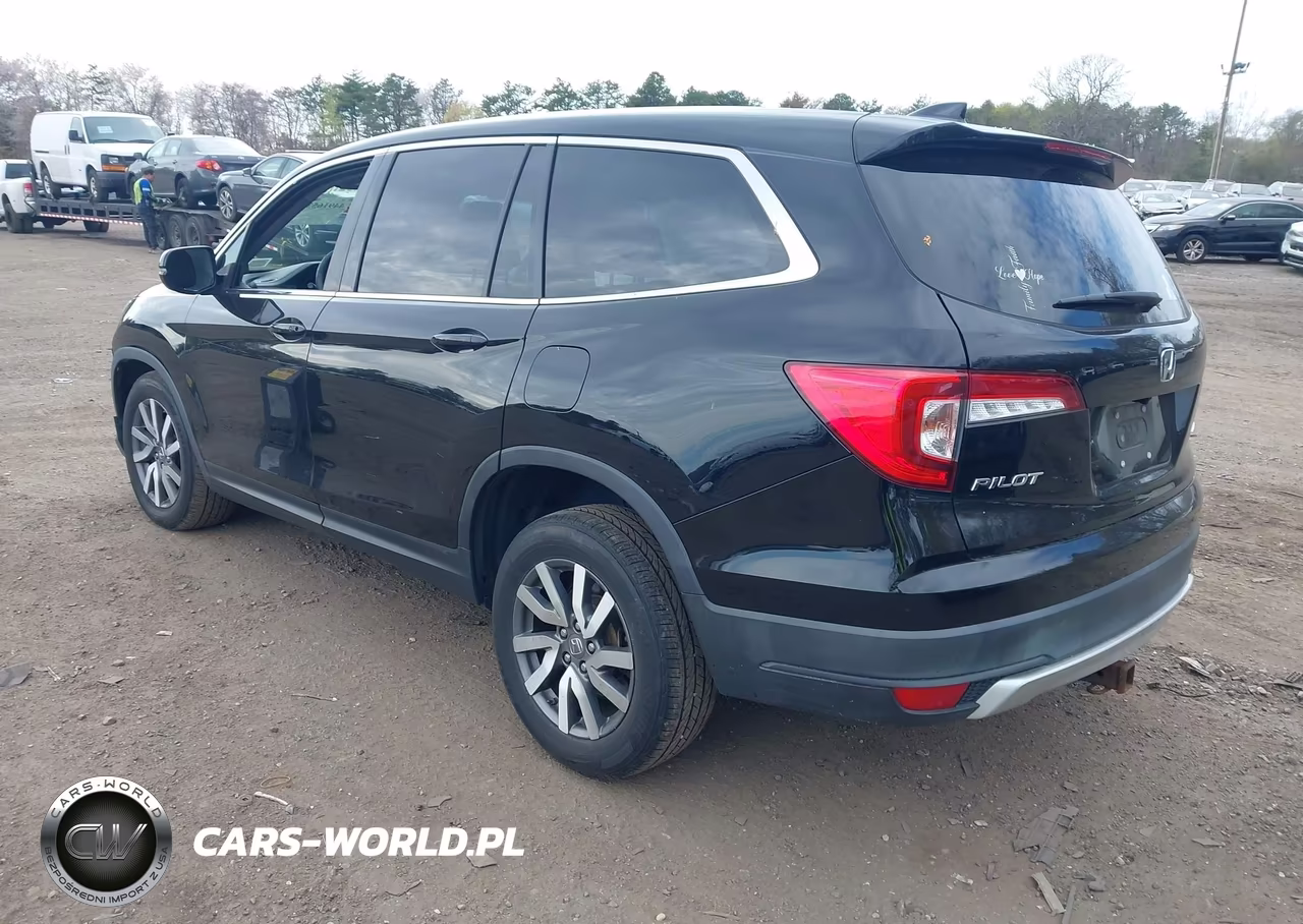 2020 Honda Pilot Ex-L VIN:5FNYF6H5XLB036076 - 3