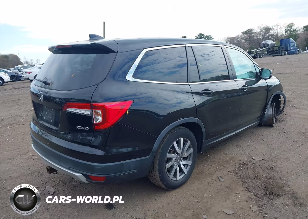 2020 Honda Pilot Ex-L VIN:5FNYF6H5XLB036076 - 4
