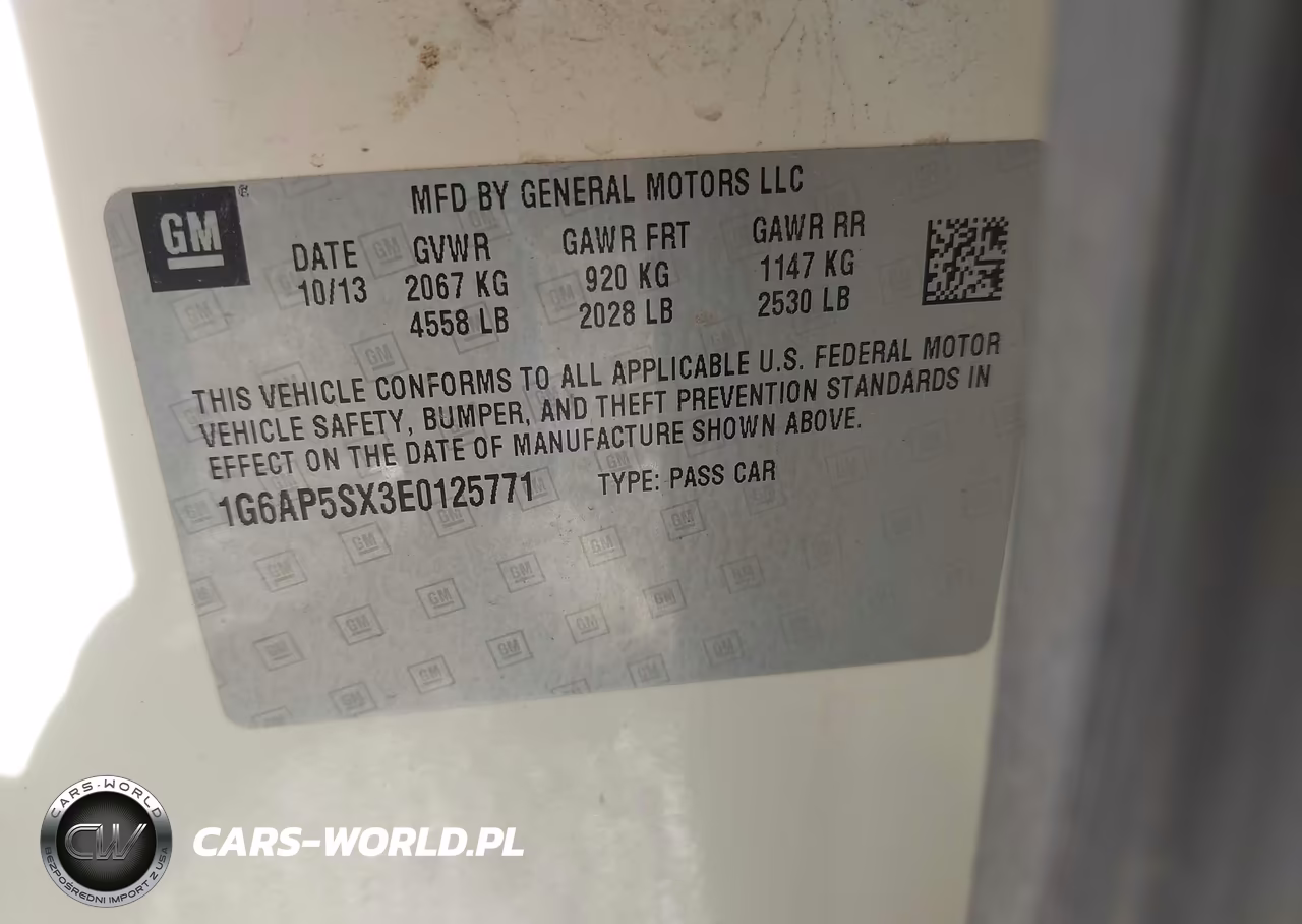 2014 Cadillac Cts Standard VIN:1G6AP5SX3E0125771 - 9