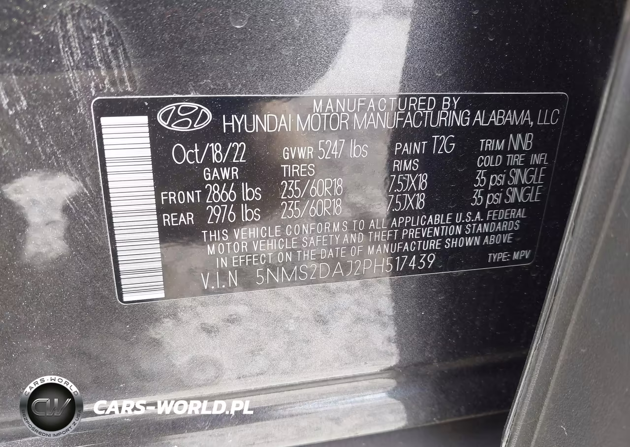 2023 Hyundai Santa Fe Sel VIN:5NMS2DAJ2PH517439 - 9