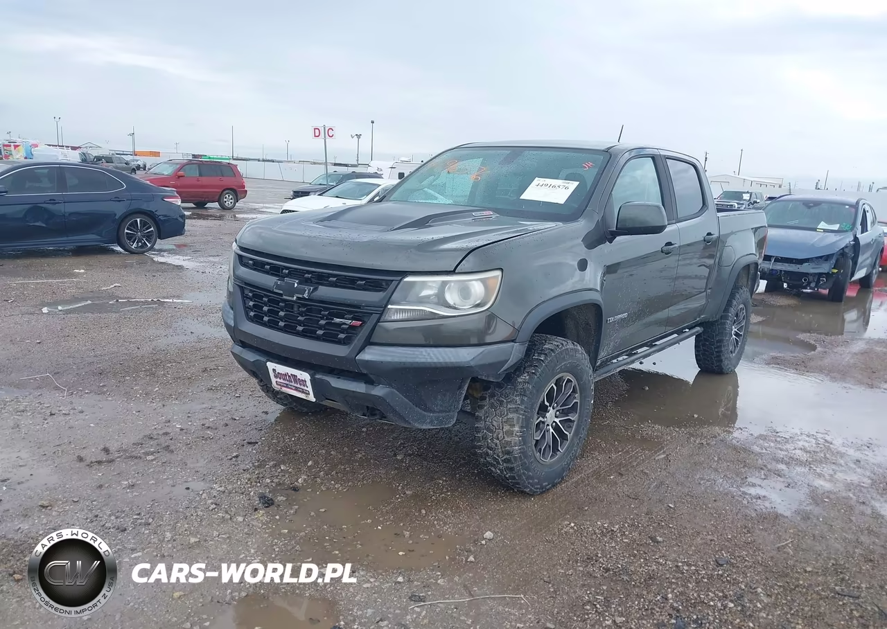 2018 Chevrolet Colorado Zr2 VIN:1GCPTEE10J1106173 - 2