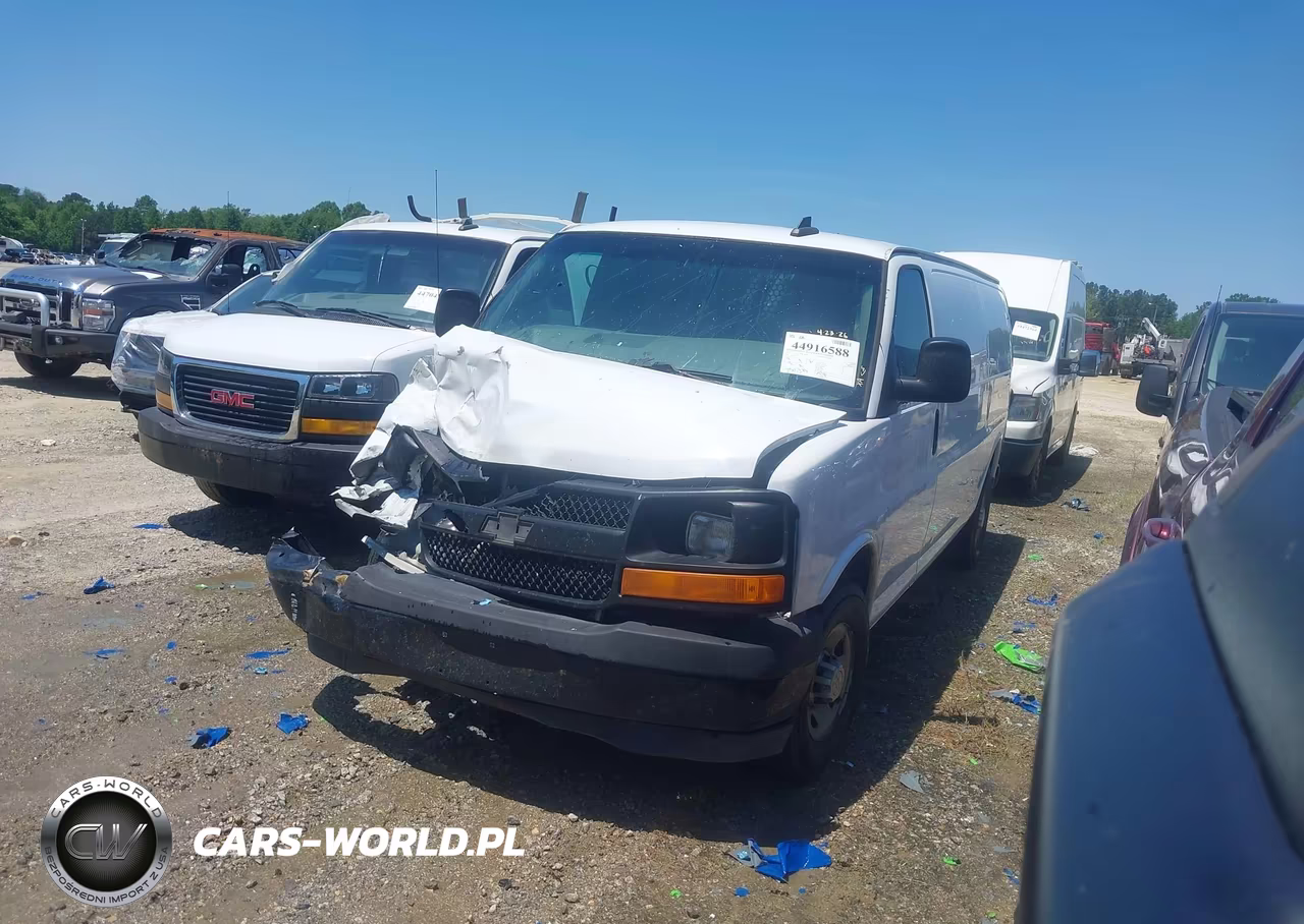 2017 Chevrolet Express 2500 Work Van VIN:1GCWGBFF7H1130523 - 2