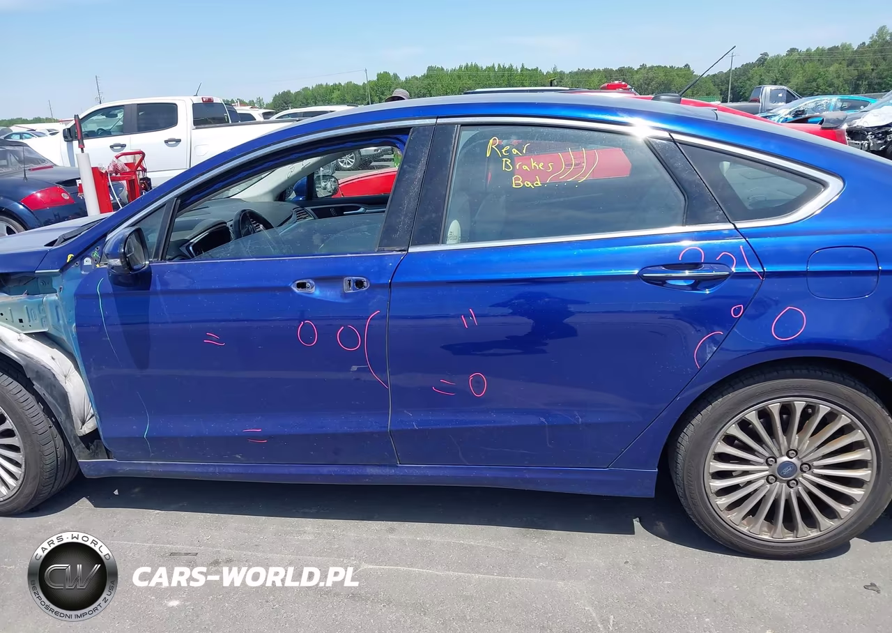 2016 Ford Fusion Titanium VIN:3FA6P0K92GR188232 - 15