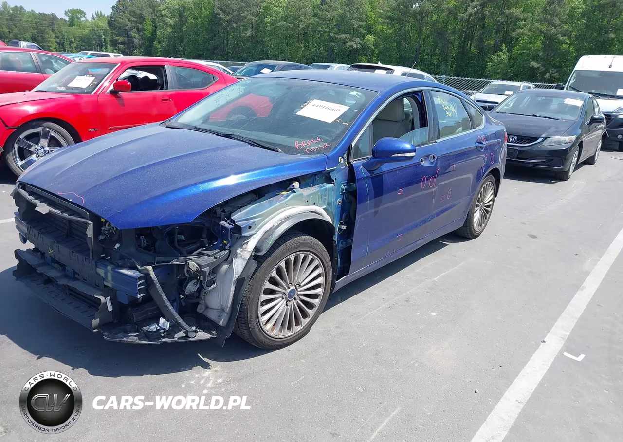 2016 Ford Fusion Titanium VIN:3FA6P0K92GR188232 - 2