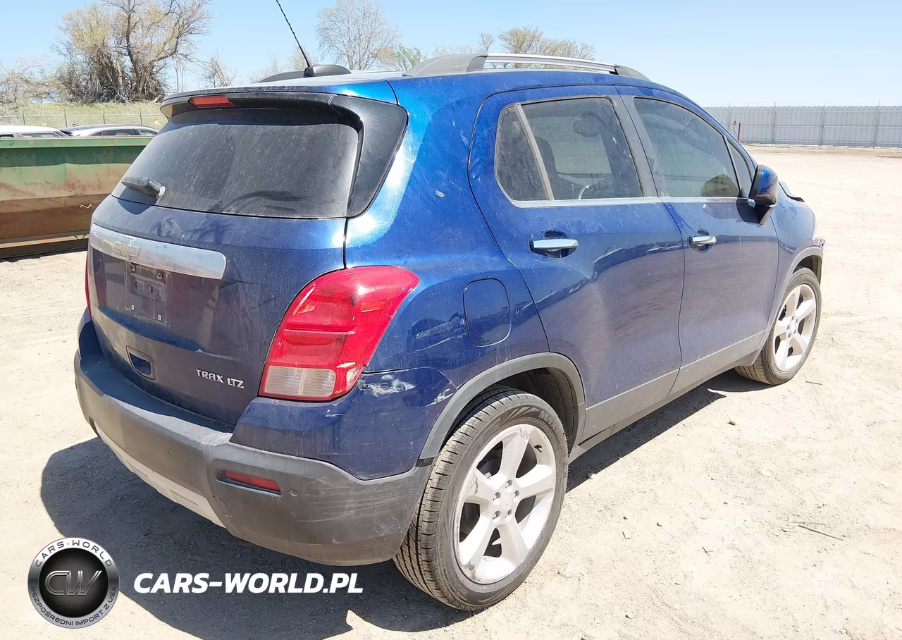 2015 Chevrolet Trax Ltz VIN:3GNCJNSBXFL234493 - 4