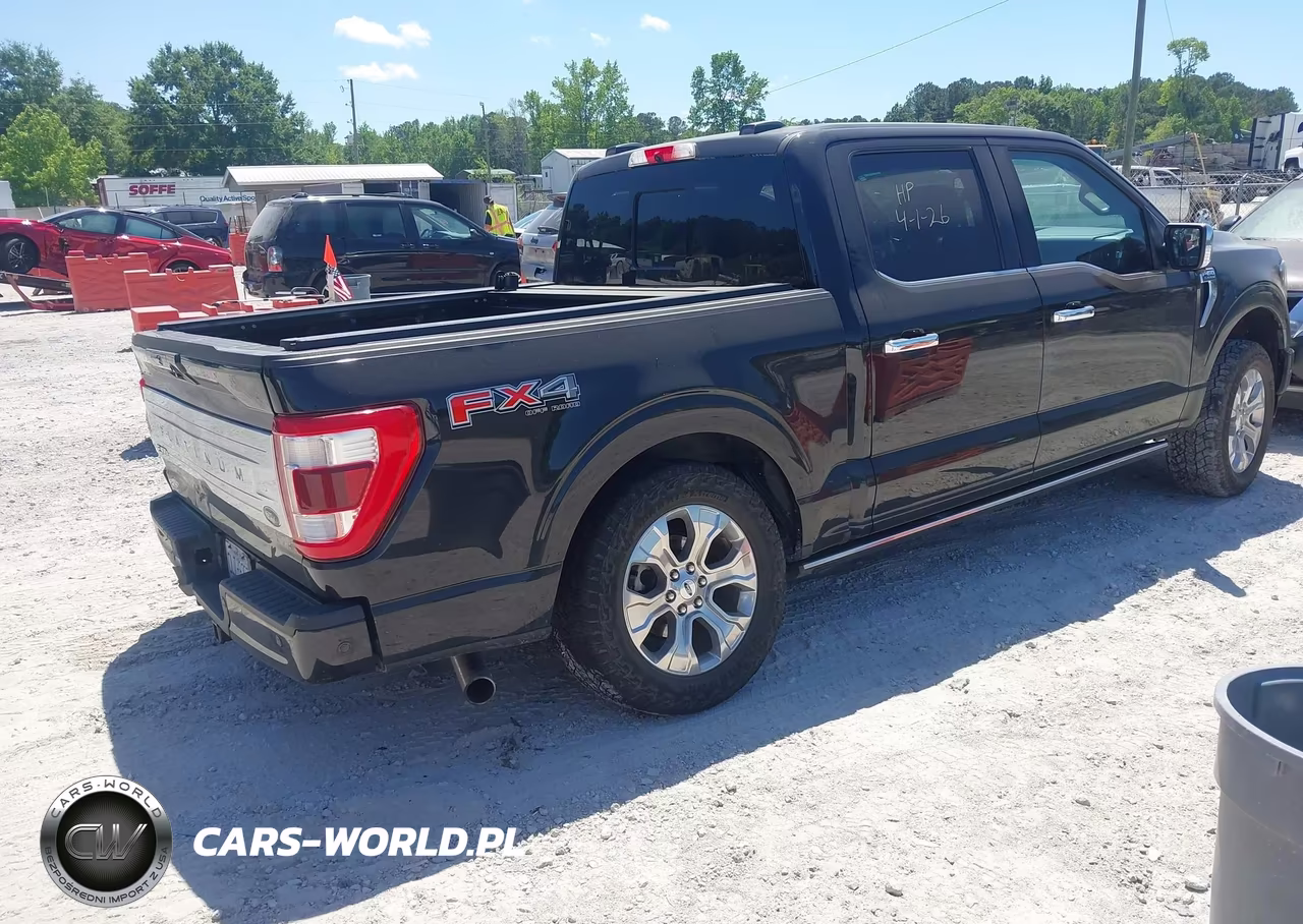 2021 Ford F-150 Platinum VIN:1FTFW1E55MFA98027 - 4
