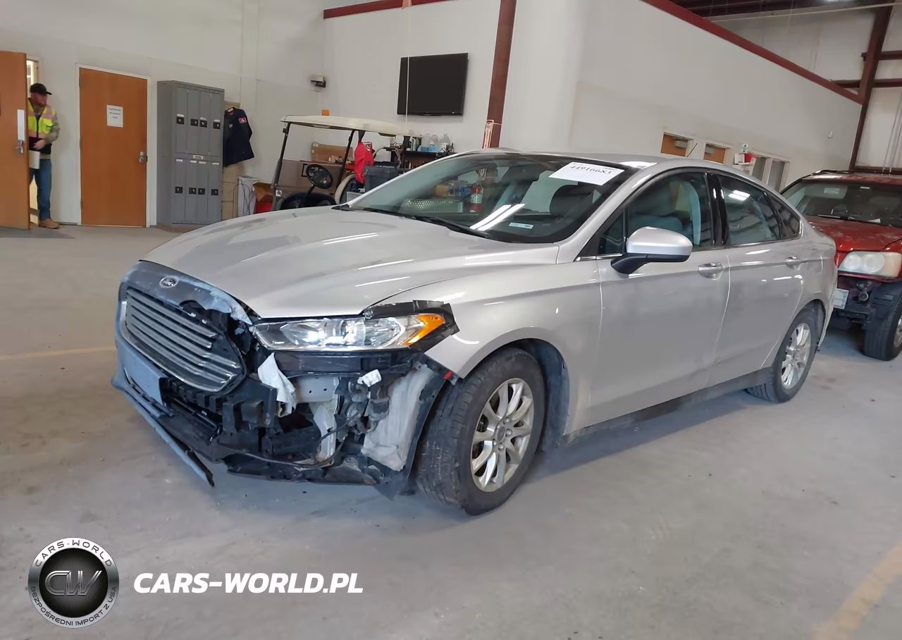 2016 Ford Fusion S VIN:3FA6P0G75GR112219 - 2