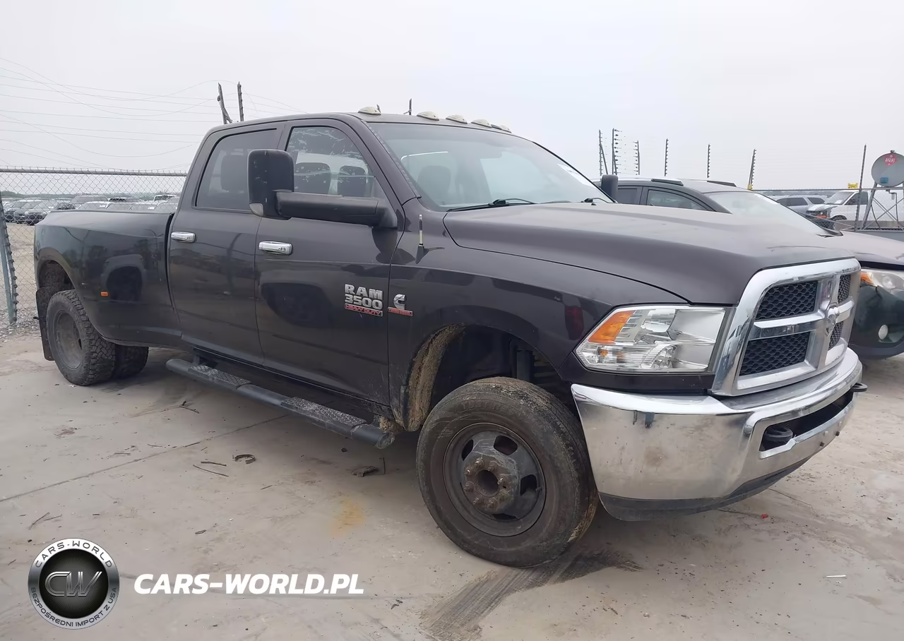 2017 Ram 3500 Tradesman 4X4 8' Box