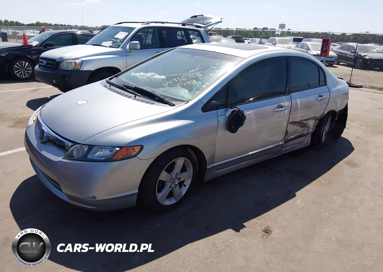 2006 Honda Civic Ex VIN:1HGFA168X6L081317 - 2