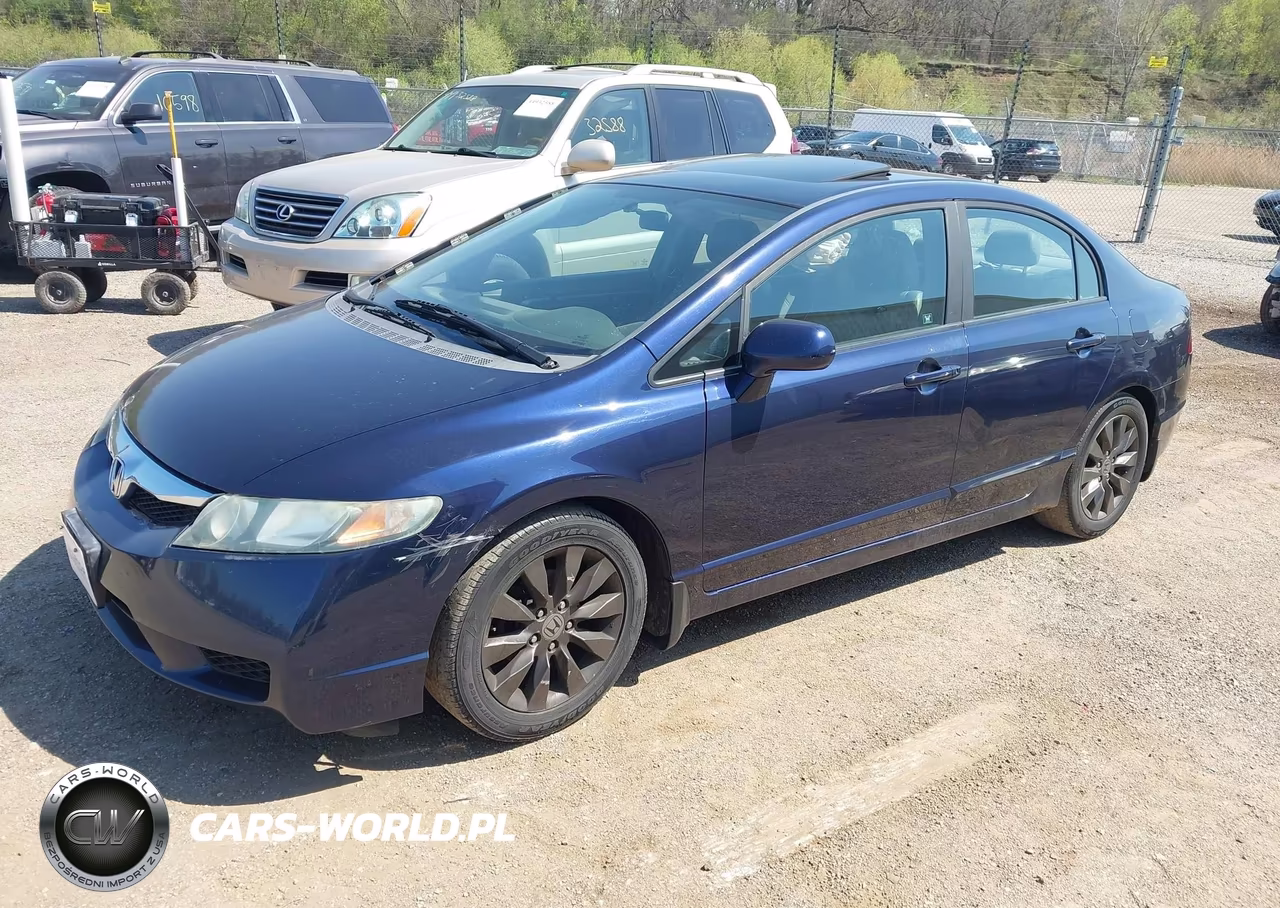 2010 Honda Civic Ex-L VIN:19XFA1F97AE003392 - 2