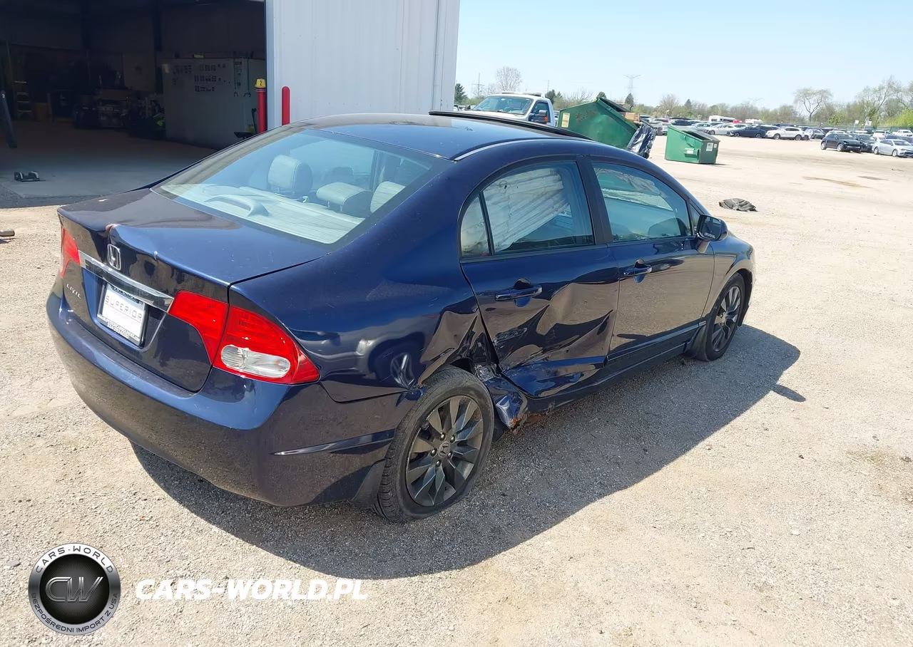 2010 Honda Civic Ex-L VIN:19XFA1F97AE003392 - 4