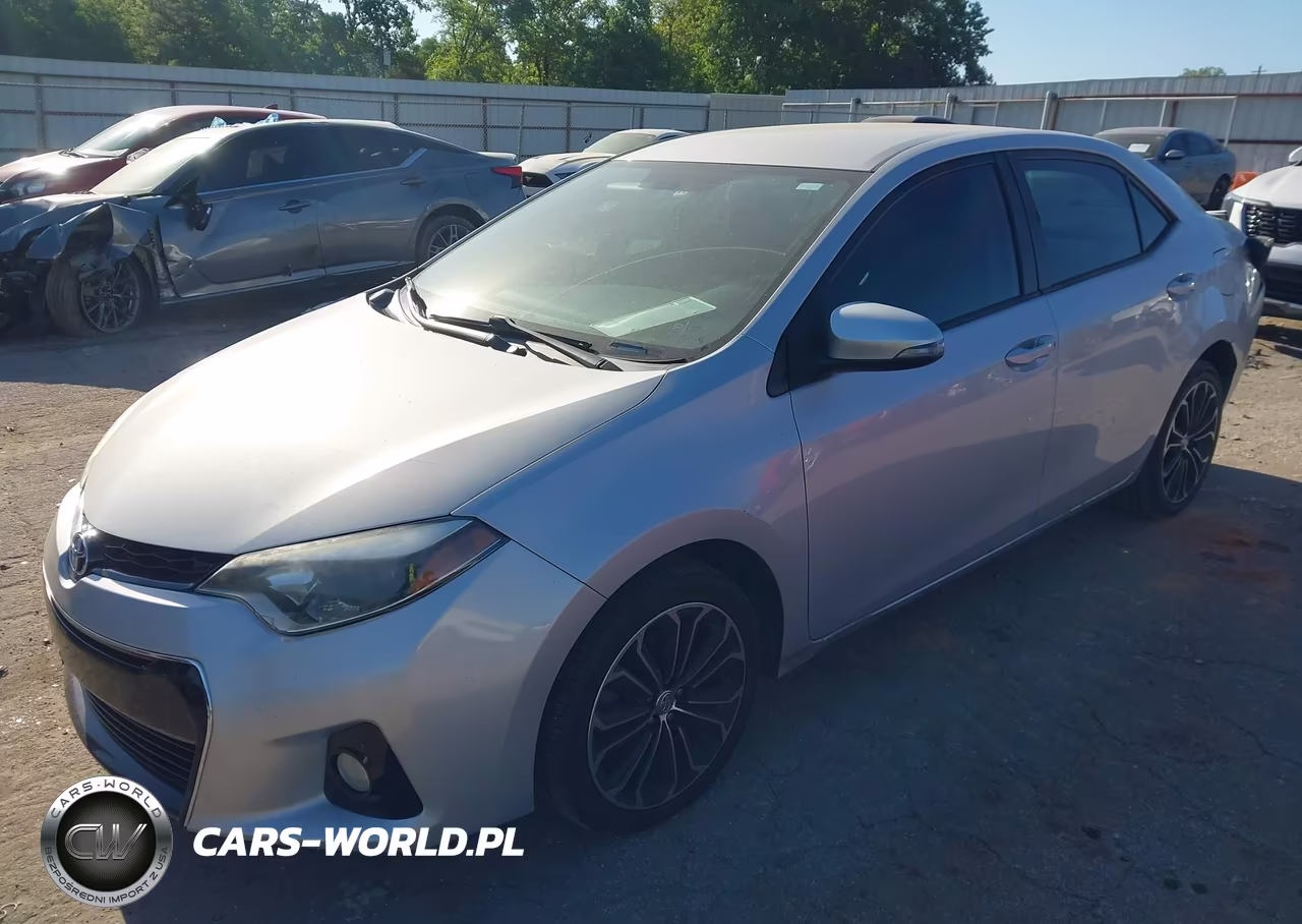 2015 Toyota Corolla S Plus VIN:2T1BURHE2FC476265 - 2