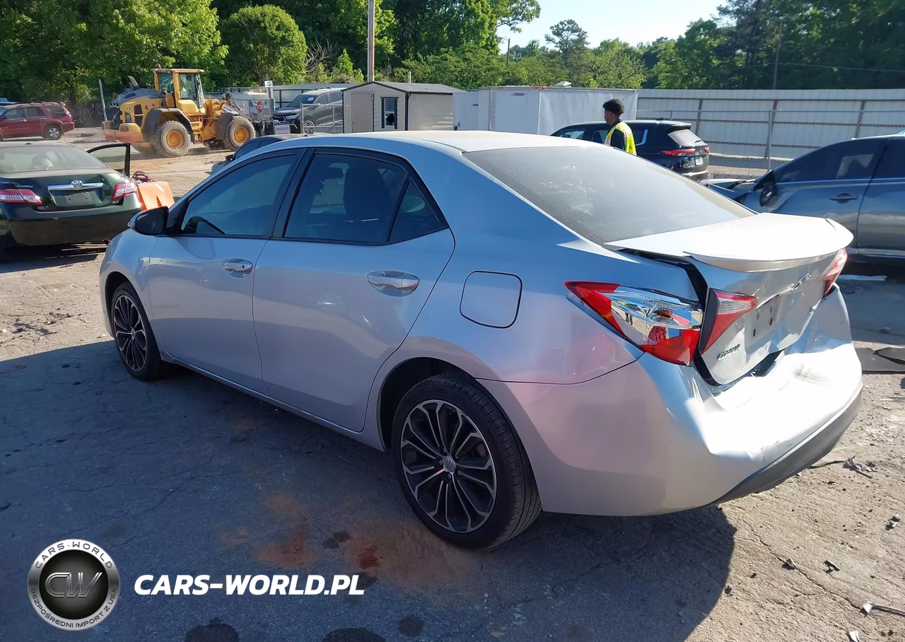 2015 Toyota Corolla S Plus VIN:2T1BURHE2FC476265 - 3