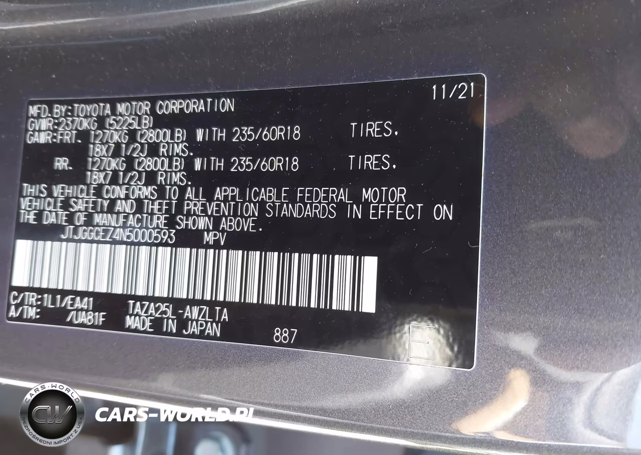 2022 Lexus Nx 350 Premium VIN:JTJGGCEZ4N5000593 - 9