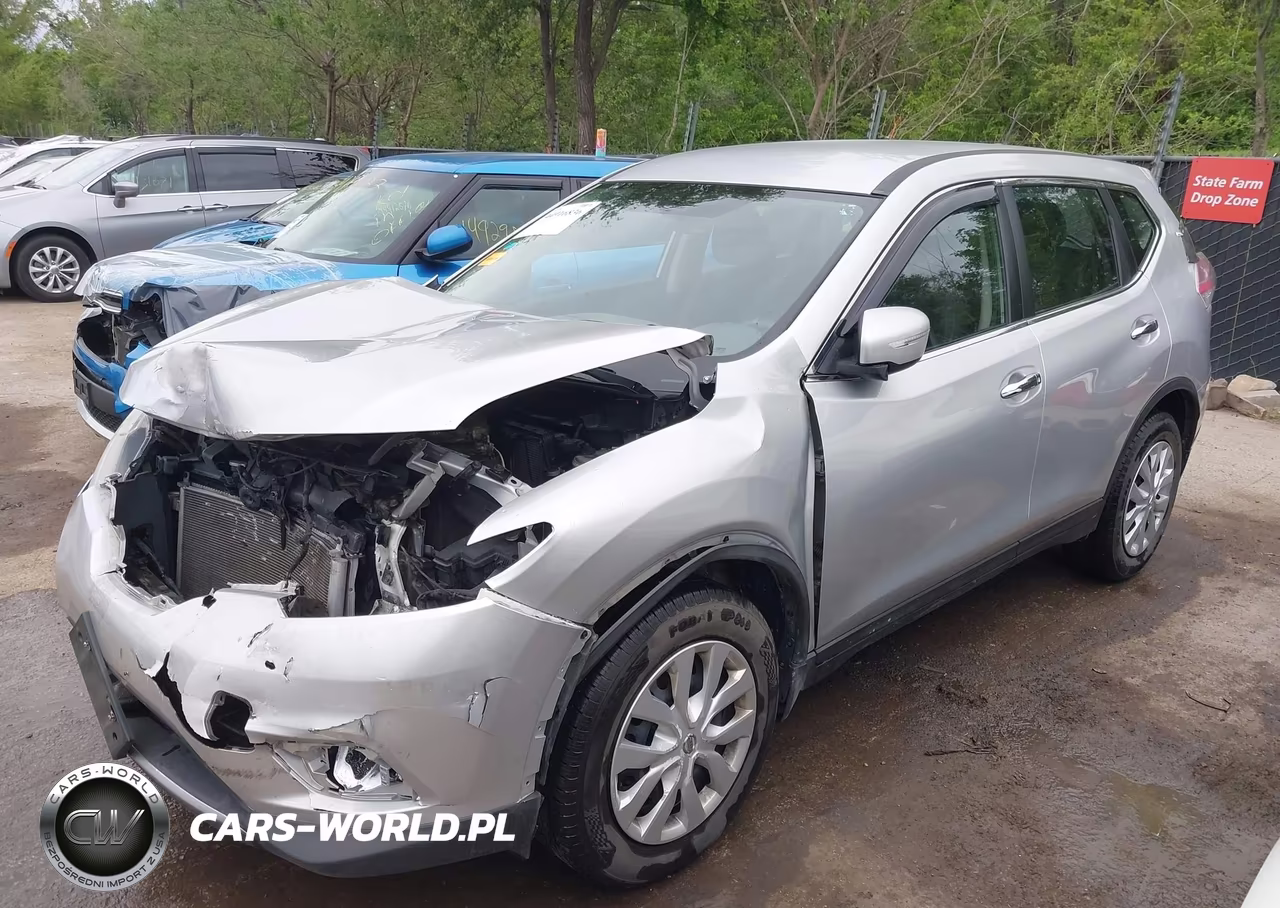 2015 Nissan Rogue S VIN:KNMAT2MT2FP578421 - 2