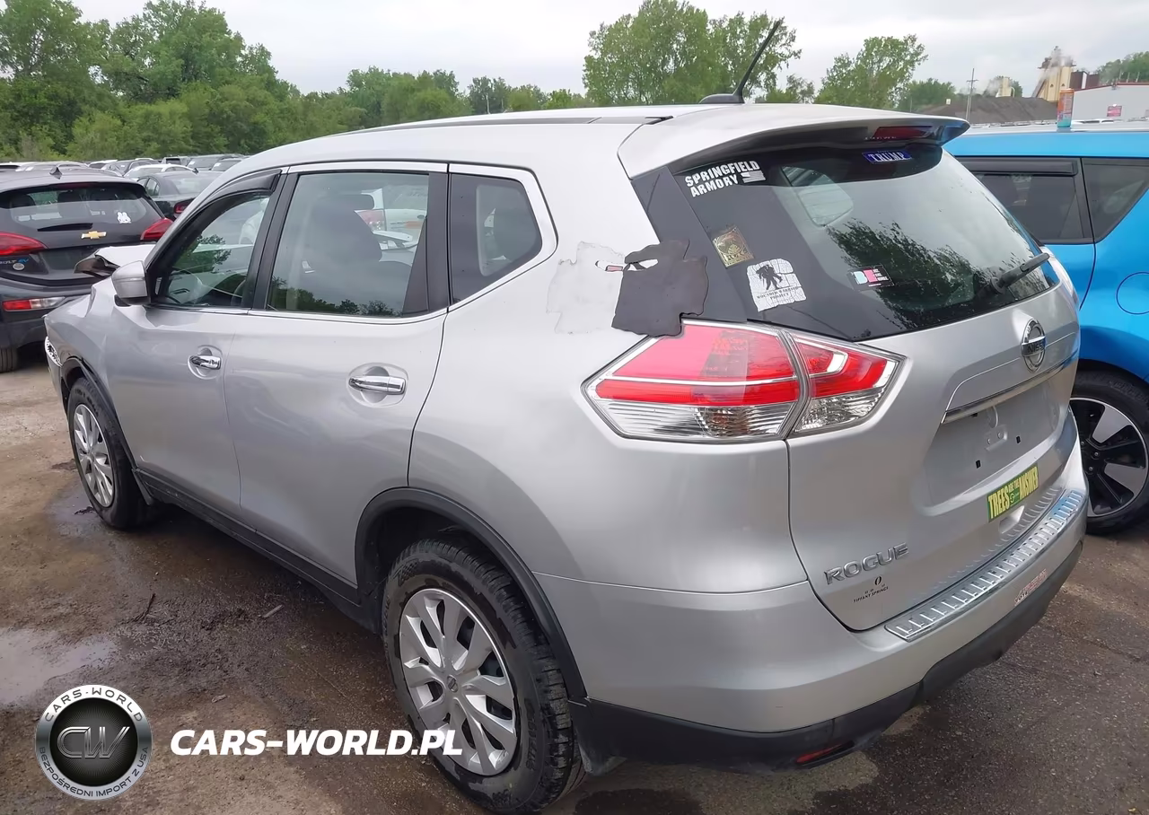 2015 Nissan Rogue S VIN:KNMAT2MT2FP578421 - 3