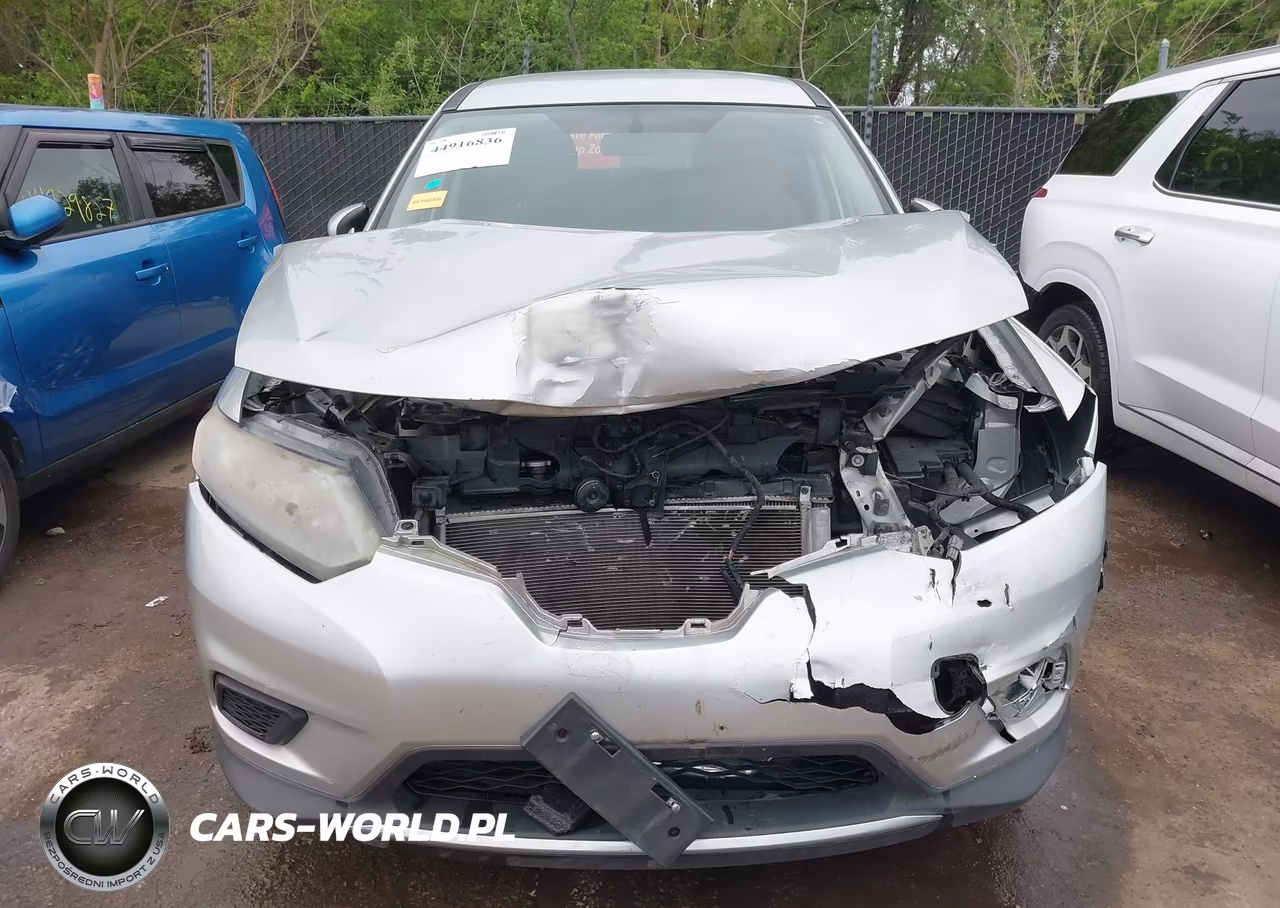2015 Nissan Rogue S VIN:KNMAT2MT2FP578421 - 6