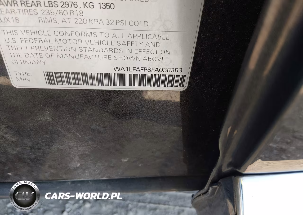 2015 Audi Q5 2.0T Premium VIN:WA1LFAFP8FA038353 - 9