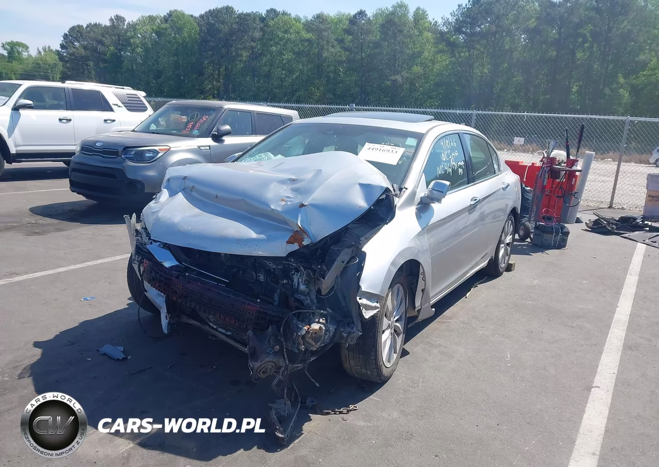 2013 Honda Accord Ex-L V-6 VIN:1HGCR3F85DA048578 - 2