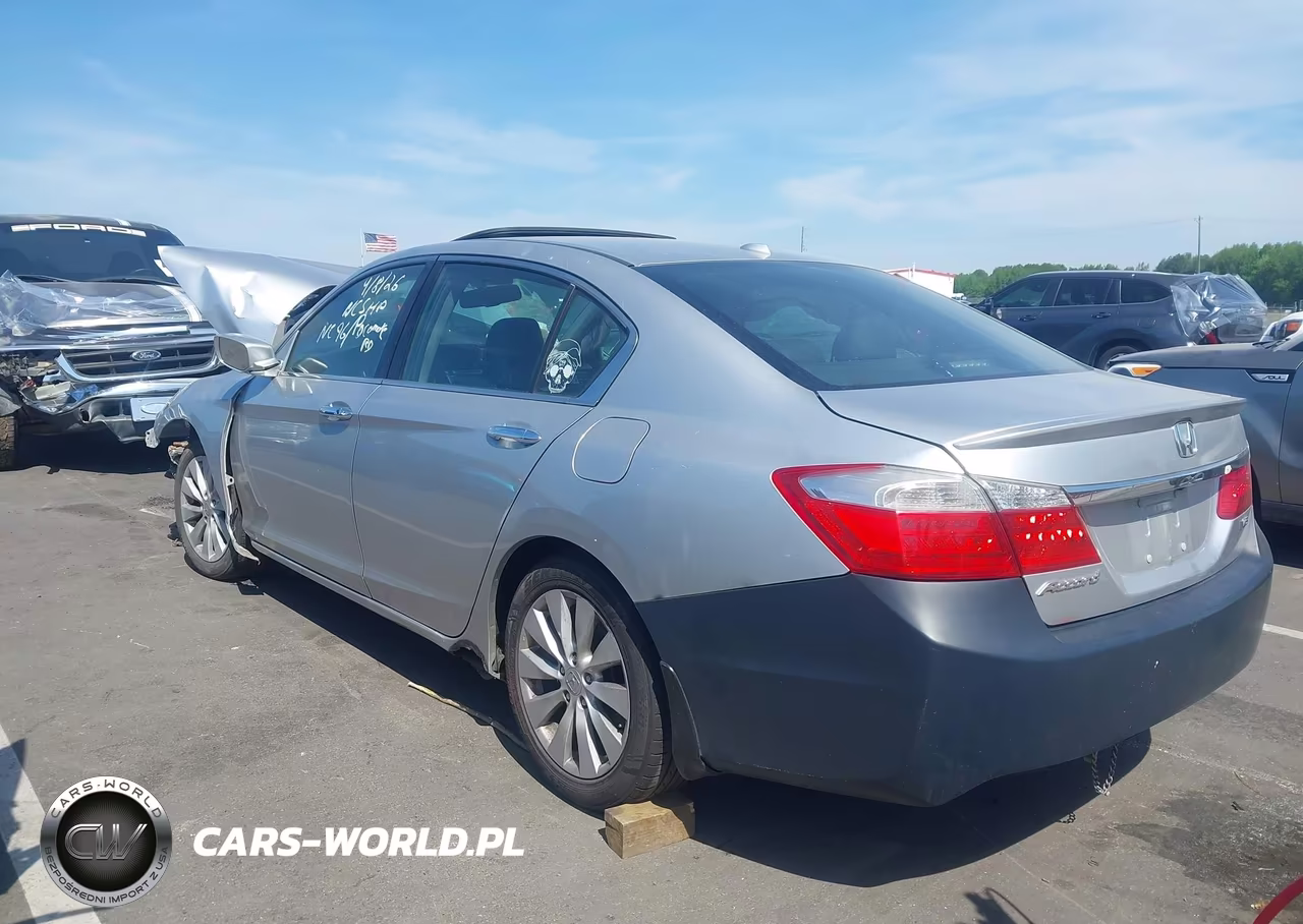2013 Honda Accord Ex-L V-6 VIN:1HGCR3F85DA048578 - 3