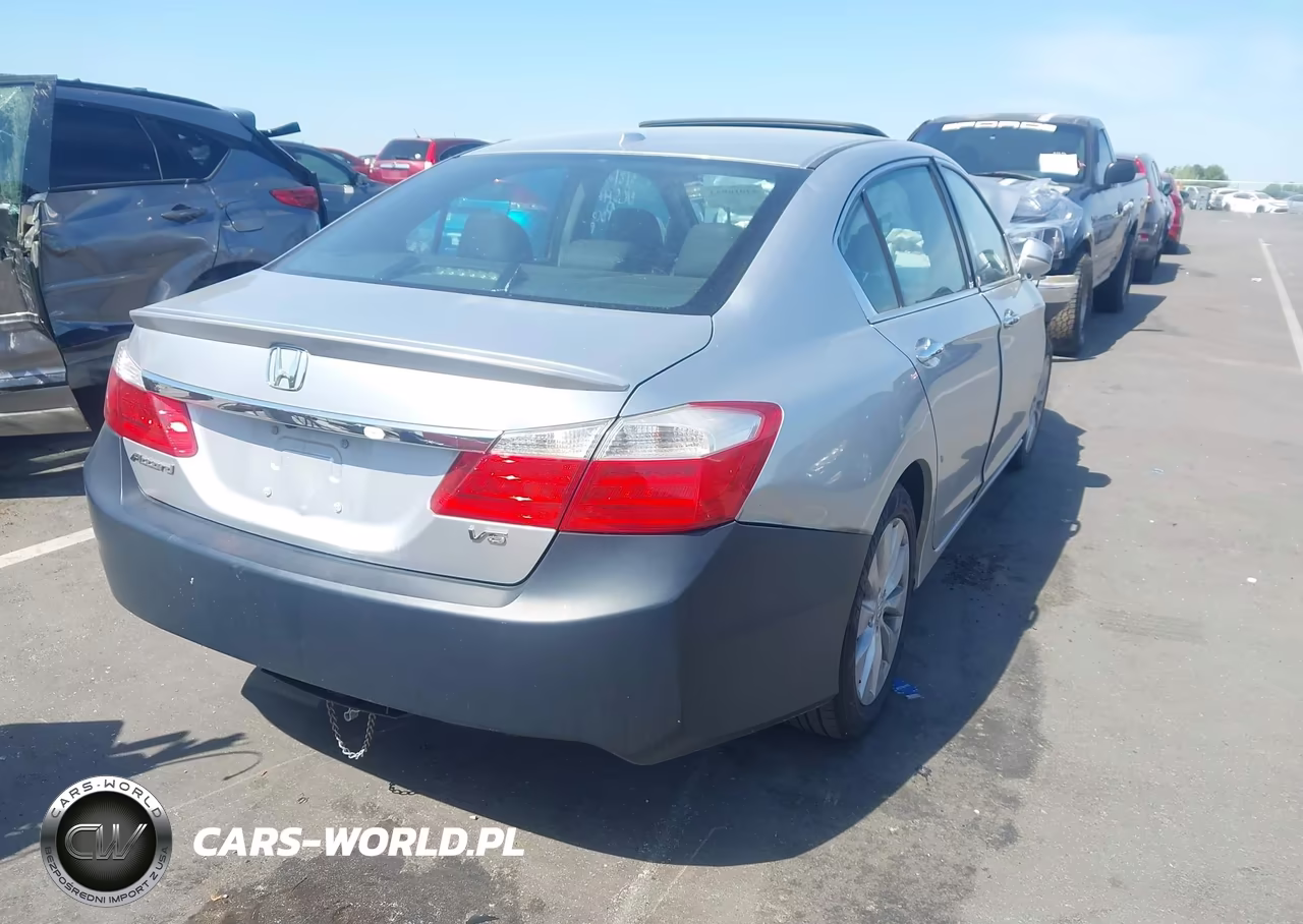 2013 Honda Accord Ex-L V-6 VIN:1HGCR3F85DA048578 - 4