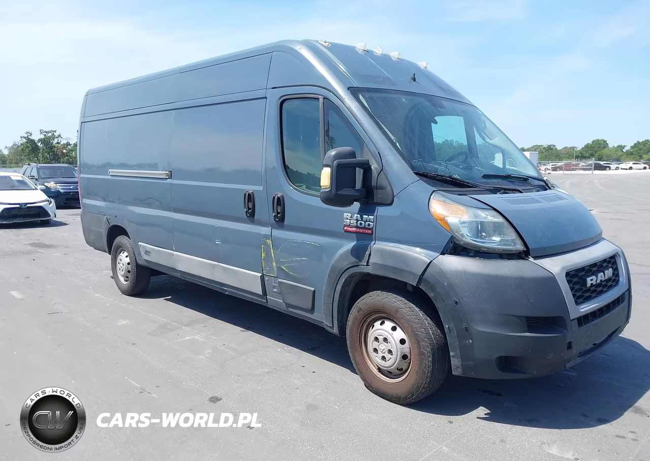 2019 Ram Promaster 3500 Cargo Van High Roof 159 Wb Ext
