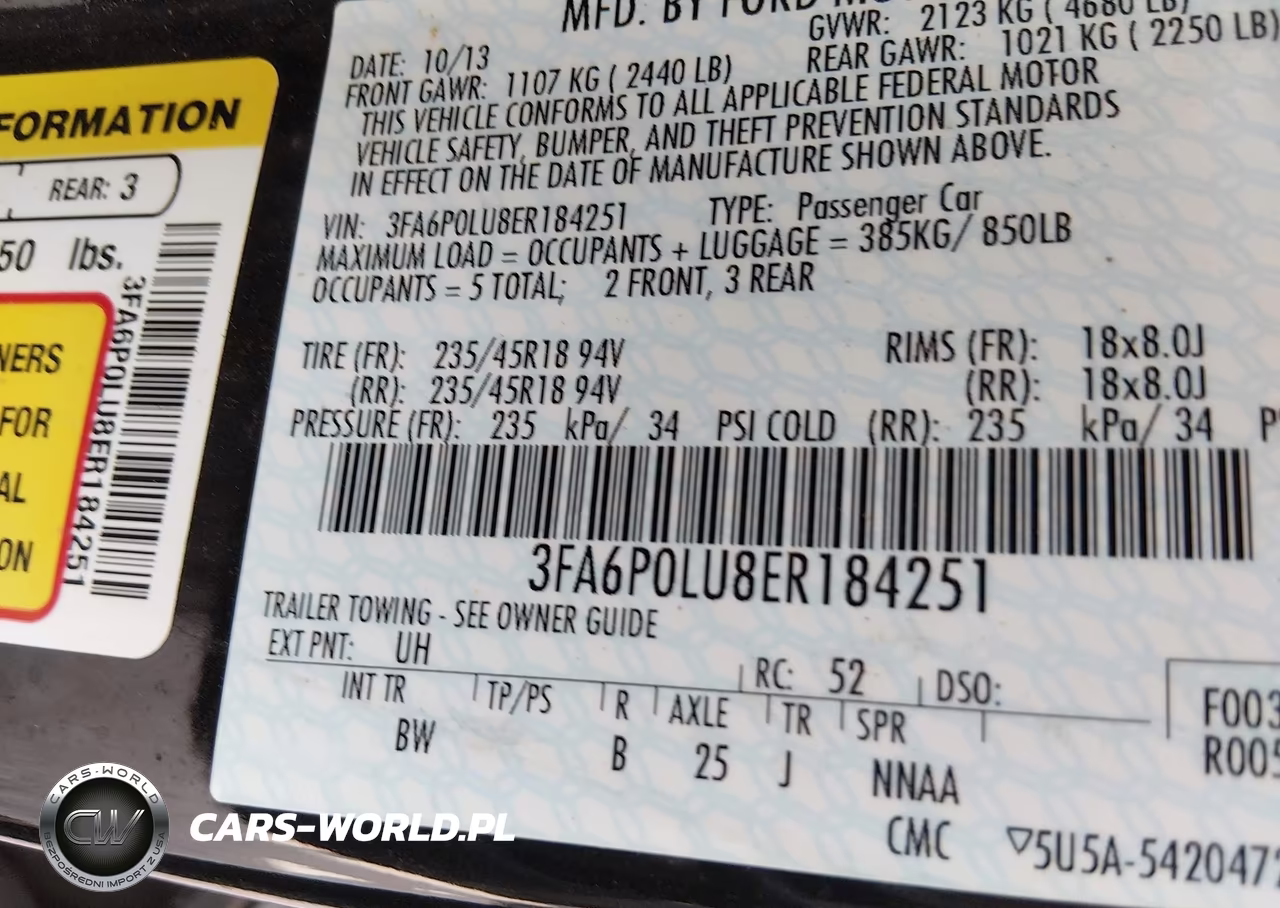 2014 Ford Fusion Hybrid Se VIN:3FA6P0LU8ER184251 - 9