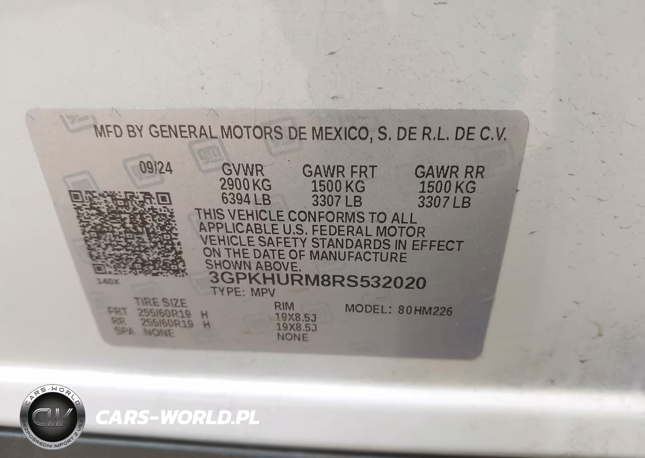 2024 Honda Prologue Ex VIN:3GPKHURM8RS532020 - 9