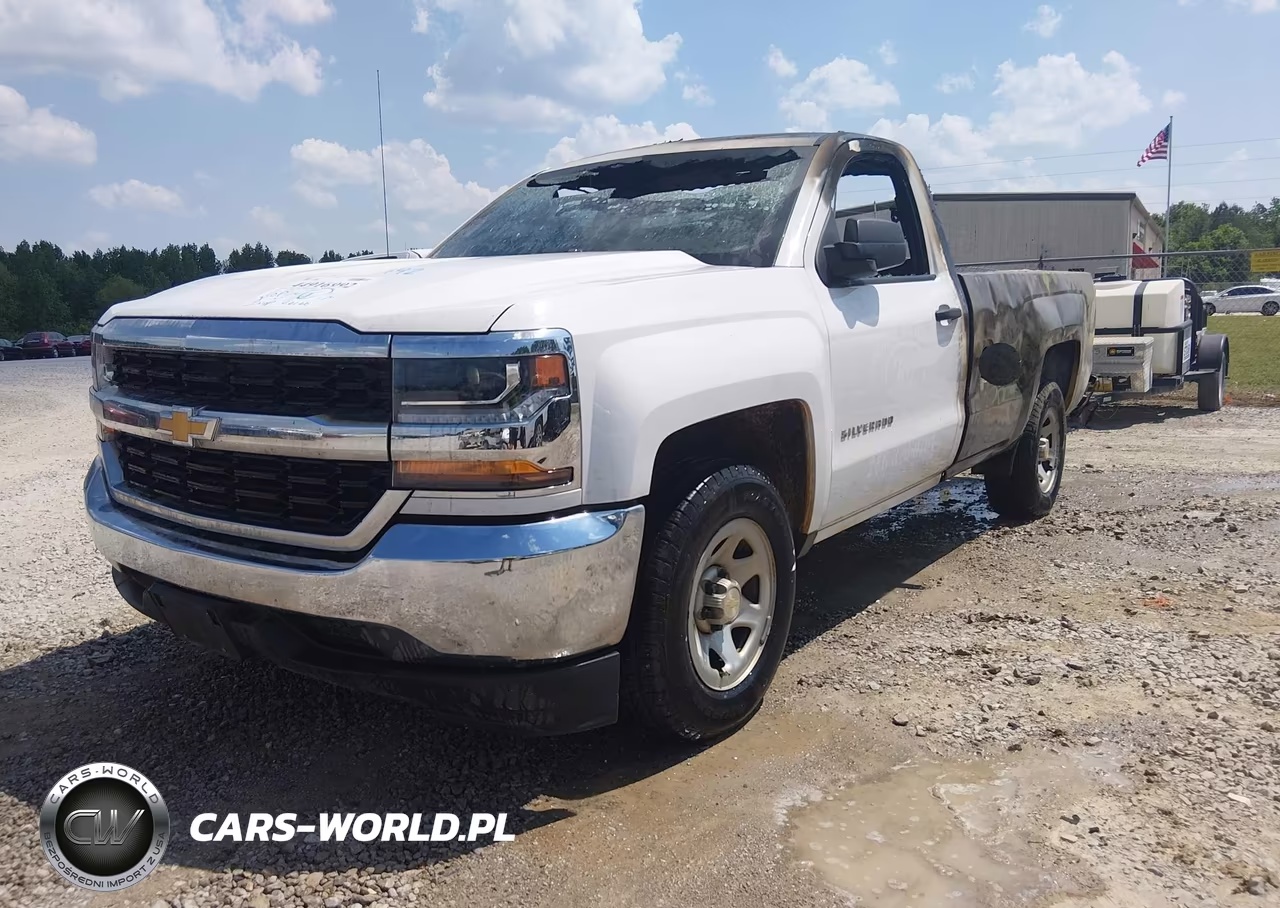 2018 Chevrolet Silverado 1500 Wt VIN:1GCNCNEH5JZ303619 - 2