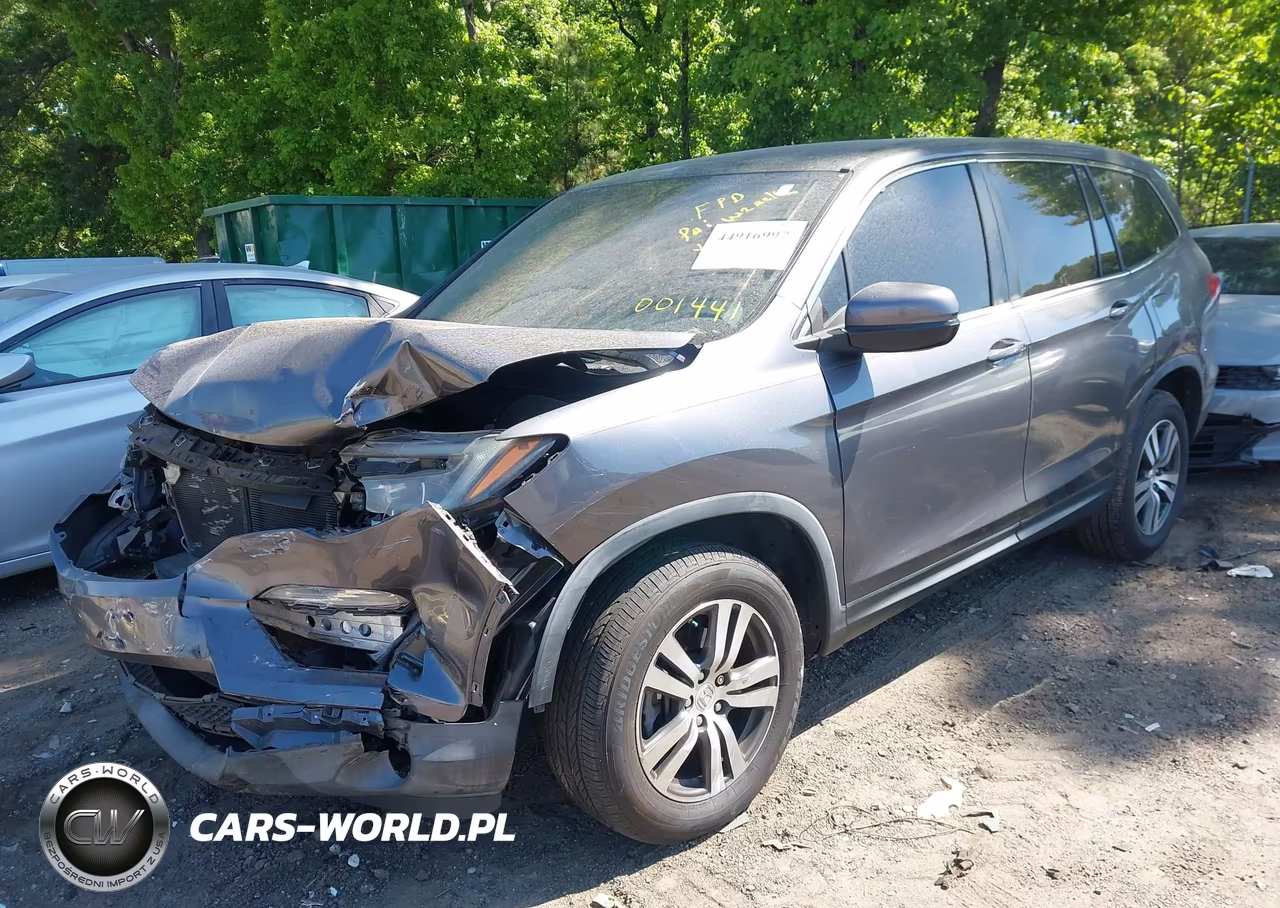 2017 Honda Pilot Ex-L VIN:5FNYF5H56HB001441 - 2