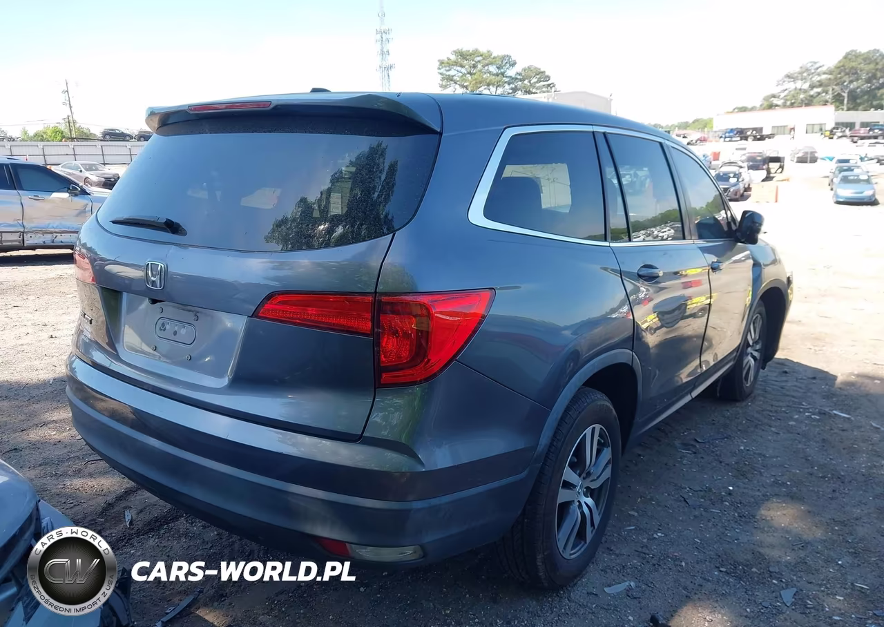 2017 Honda Pilot Ex-L VIN:5FNYF5H56HB001441 - 4