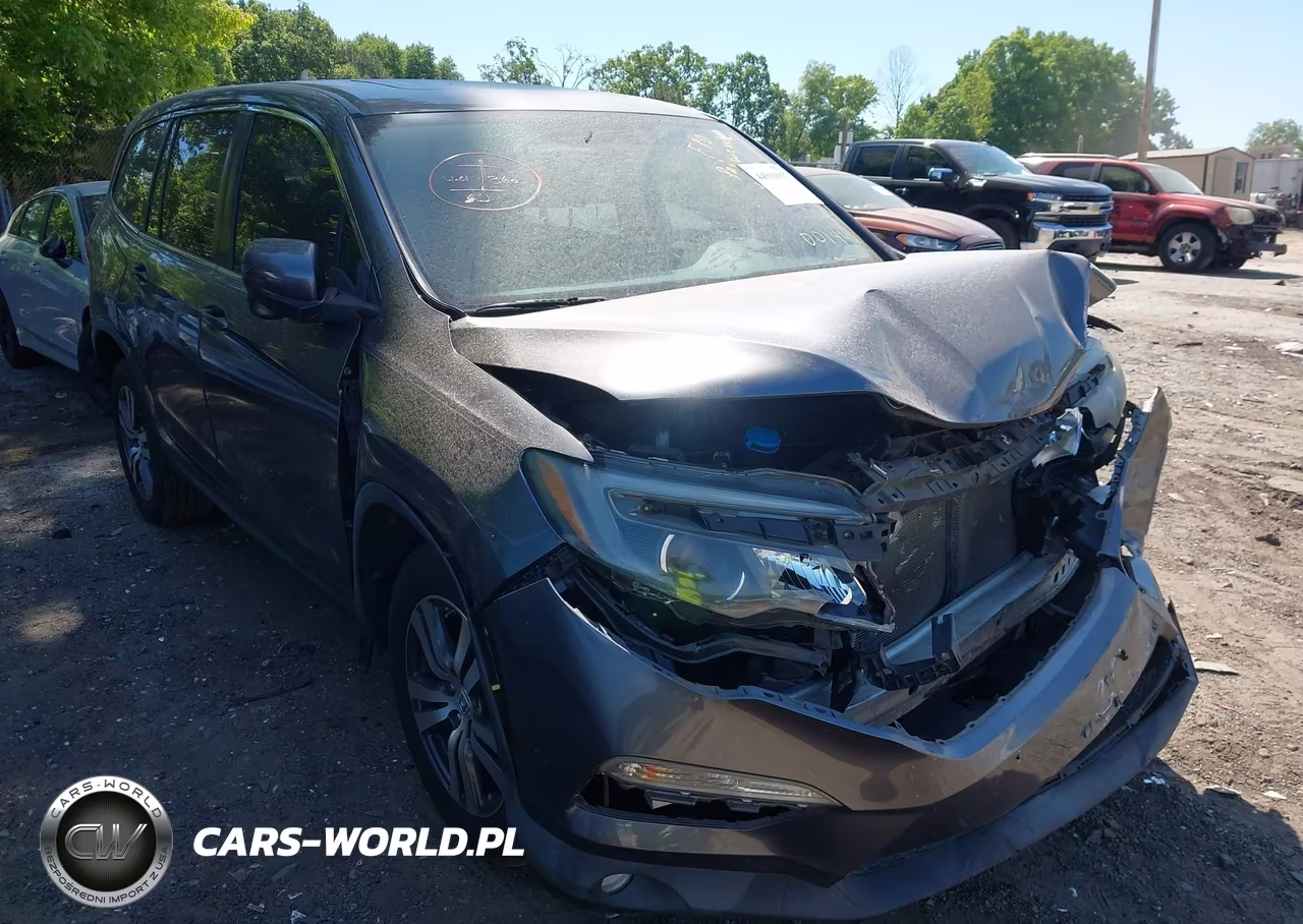 2017 Honda Pilot Ex-L VIN:5FNYF5H56HB001441 - 6