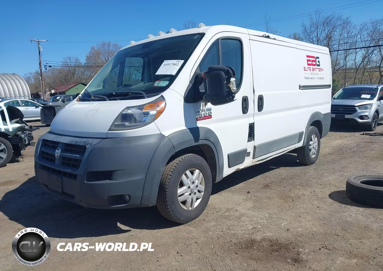 2015 Ram Promaster 1500 Low Roof VIN:3C6TRVAG4FE509415 - 2