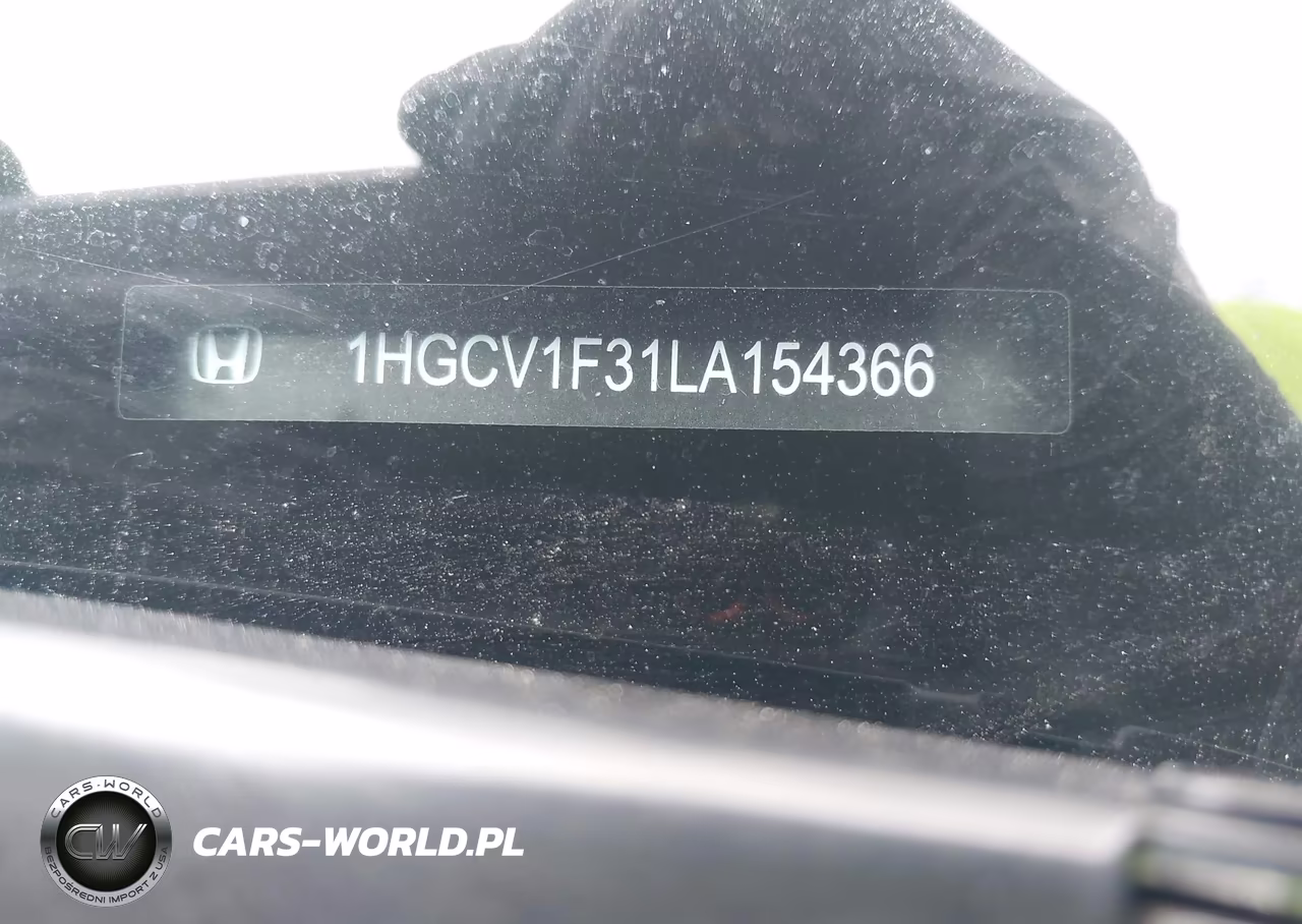 2020 Honda Accord Sport VIN:1HGCV1F31LA154366 - 20