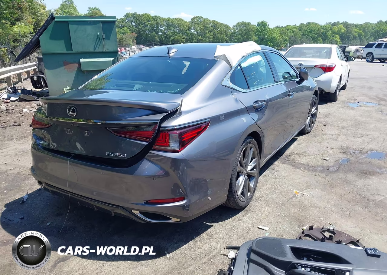 2019 Lexus Es 350 F Sport VIN:58ABZ1B13KU005364 - 4