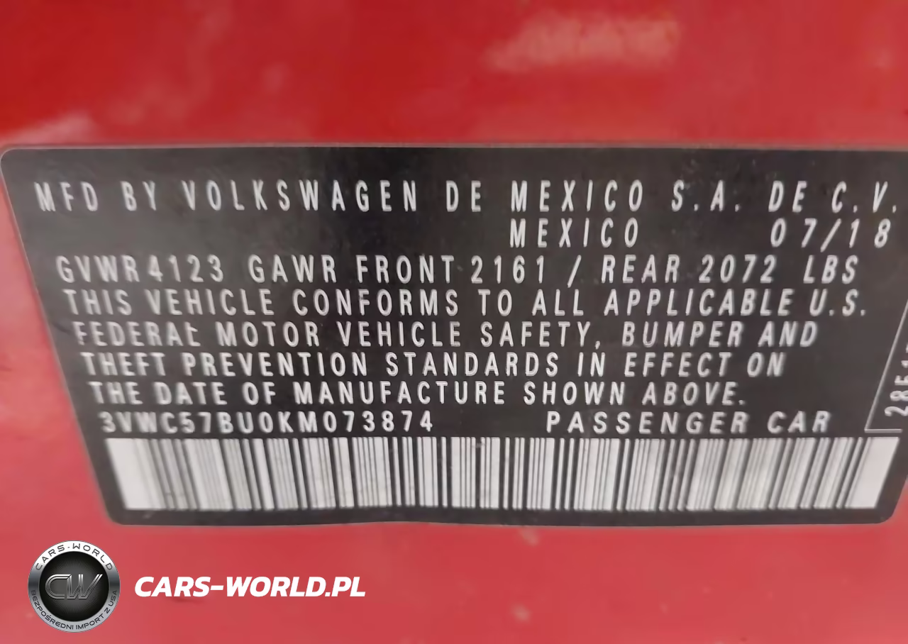 2019 Volkswagen Jetta 1.4T R-Line-1.4T S-1.4T Se VIN:3VWC57BU0KM073874 - 9