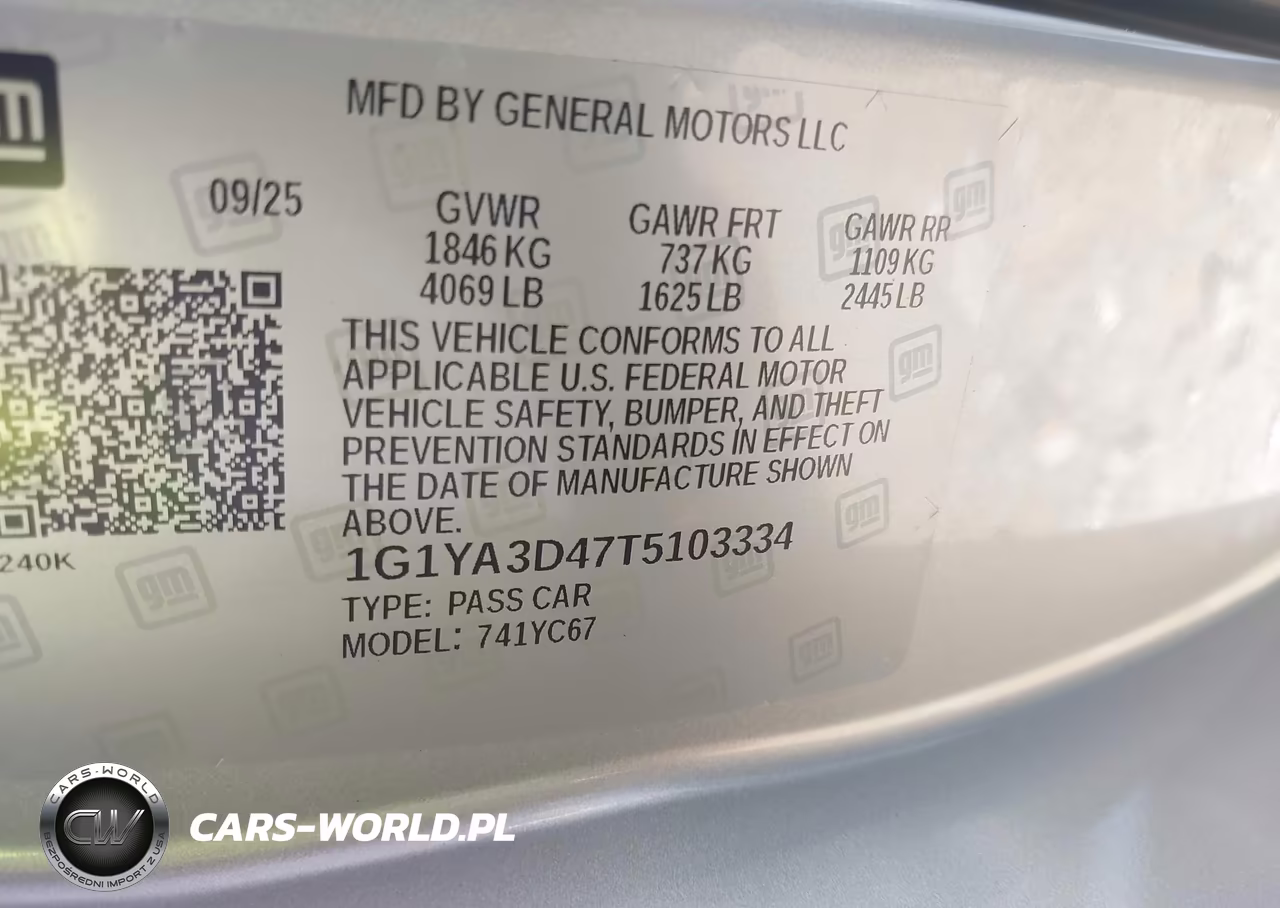 2026 Chevrolet Corvette Stingray , 1Lt, Rwd VIN:1G1YA3D47T5103334 - 9