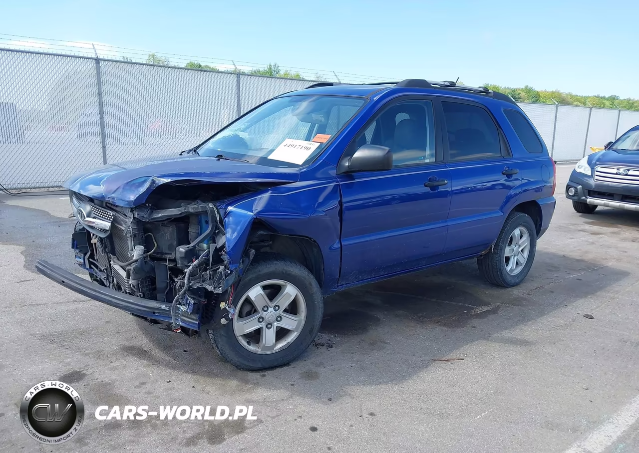 2009 Kia Sportage Lx V6 VIN:KNDJF723397627508 - 2